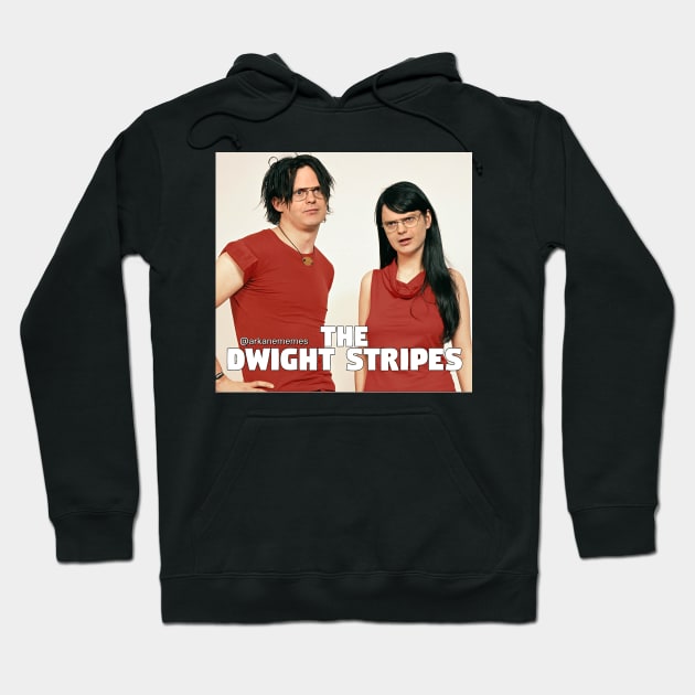 The Dwight Stripes Hoodie by arkanememes